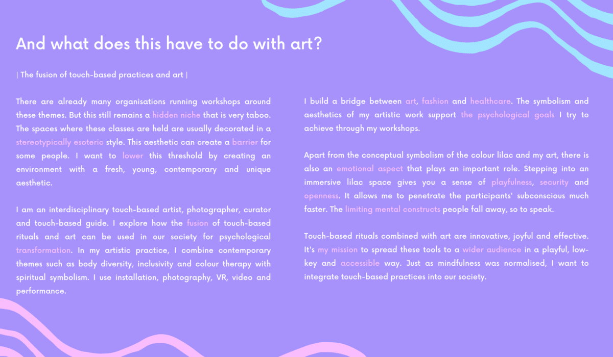 Touch-based Workshops